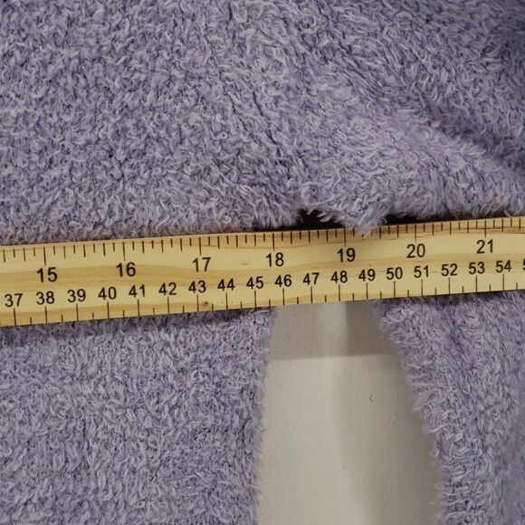 Style & Co Purple fuzzy Sweater Small (AL) - Picture 4 of 6